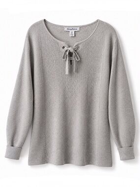 Tommy Bahama Silver Metallic Sweater